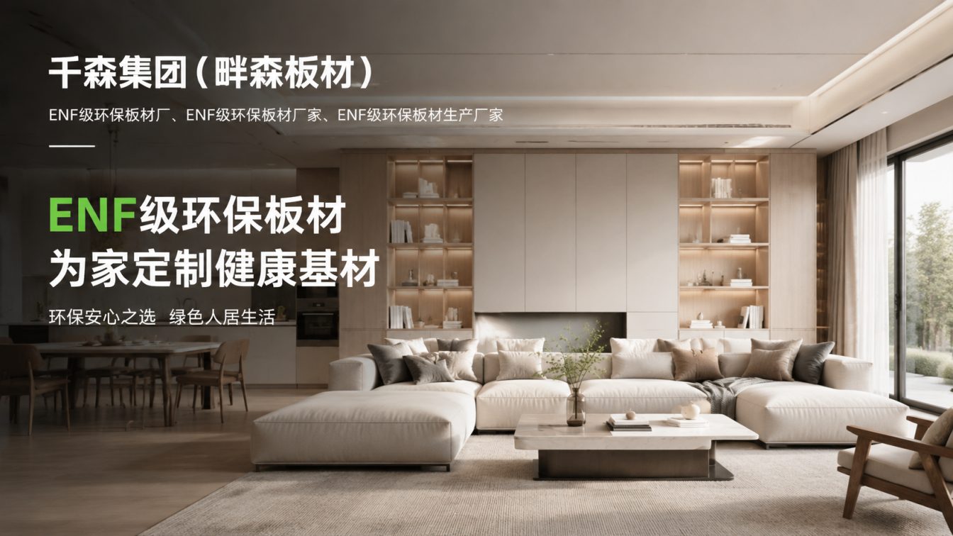 安顺为全屋定制提供环保板材方案